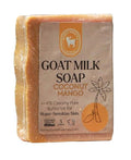 Honey Sweetie Acres Coco Mango Goat Milk Soap - Handmade 5 oz Bar, Made with Natural Ingredients, Moisturizing & Gentle, Made in the USA