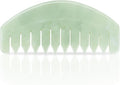 Large Scalp Massage Comb, Scalp Massager for Hair Growth, Head Scratcher for Itchy Scalp, Natural Gua Sha Jade Stone, Acupressure Meridian Brush