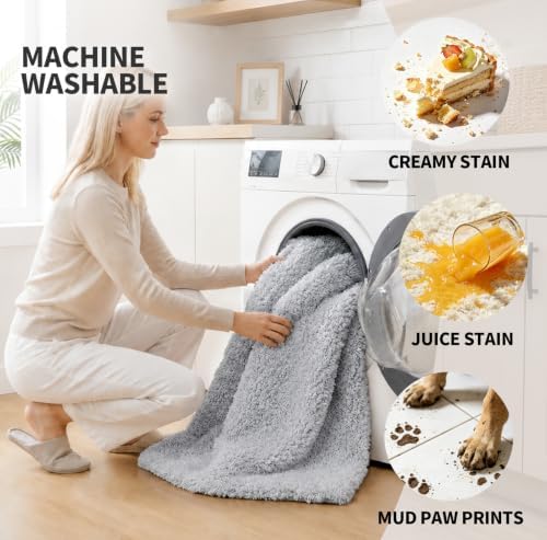 ILANGO Bathroom Rugs 70" × 24", Extra Soft Absorbent Microfiber Bath Rugs - Image 3