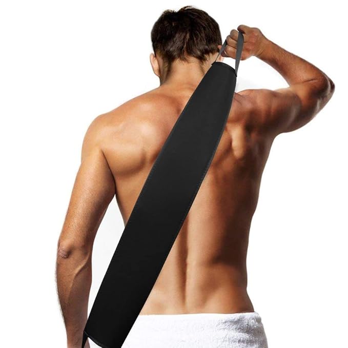 Yvoier Double-Side Used Self Tanner Back Applicator, Non-Absorbent Lotion Applicator for Back Streak-Free Natural Back Tanning Applicator for Self-Tanning Lotion, Mousse, Cream