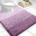 OLANLY Luxury Toilet Rugs U-Shaped 24x20, Soft Absorbent Microfiber Mat by OLANLY
