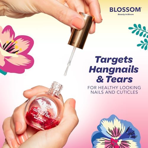 Blossom Cuticle Oil for Nails, Scented Nail Oil Cuticle Care, 0.92 fl. oz - Image 4