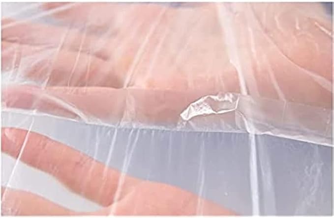 50 Pack Sauna Bag Plastic Body Wrap Disposable Sauna Blanket Liners 87 X 47 Inch Sauna Wrap Thicken Sauna Bag Infrared Sauna Blanket Applied Inside A Far Sauna Accessories