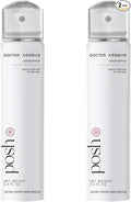 Doctor Aromas Premium Air & Room Spray – Peony & Tuberose Long-Lasting Fragrance for Home, Bedroom or Bathroom – Powered by Everspray Tech (Pack of 2, Posh)