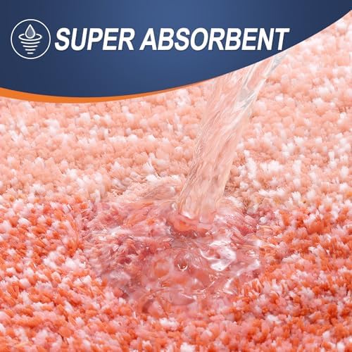 OLANLY Bathroom Runner Rug 70x24, Extra Soft Absorbent Microfiber Bath Rugs - Image 4