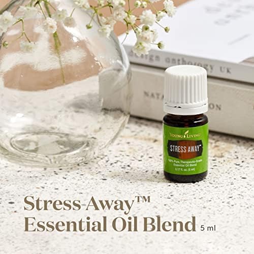 Young Living Stress Away Essential Oil Blend 5ml – Aromatic Oil with Lavender & Cedarwood | Aromatherapy for Relaxation, Diffusers & Home Wellness