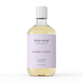 Deep Steep Lavender Vanilla Bubble Bath for Women, Hypoallergenic, Clinically Tested, Clean Formula for Sensitive Skin, Sulfate-Free, 17 fl oz Bottle, Essential Bath Accessories