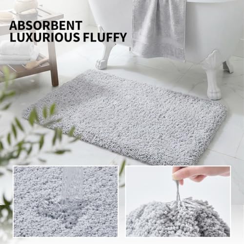 ILANGO Bathroom Rugs 60" × 24", Extra Soft Absorbent Microfiber Bath Rugs - Image 7