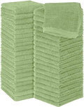 Utopia Towels 60 Pack Washcloths, 12x12 in, 100% Cotton, Sage Green by UTOPIATOWELS