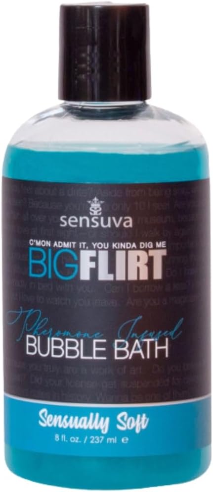 Big Flirt Pheromone Bubble Bath | Sensually Soft | 8 fl.oz.