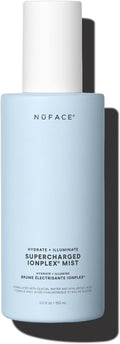 NuFACE Supercharged IonPlex Facial Mist - 3-in-1 Ultra-Fine Hydrating Face Mist & Pore Minimizer with Hyaluronic Acid + IonPlex Technology to Lock in Moisture and Enhance Microcurrent Treatment (5 oz)