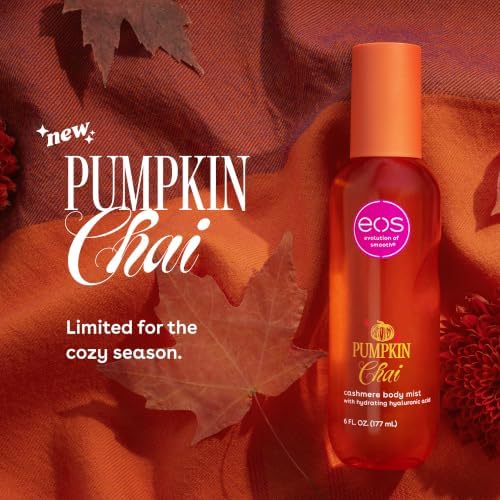 eos Pumpkin Chai Fine Fragrance Body Mist - Fall Body Spray, 6 fl oz - Image 2