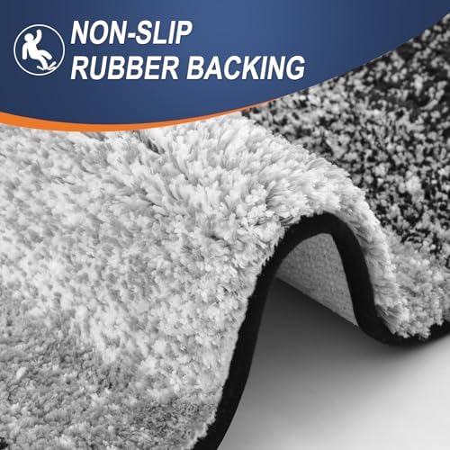 OLANLY Small Bathroom Rugs 30x18, Extra Soft Absorbent Microfiber Bath Rugs - Image 5