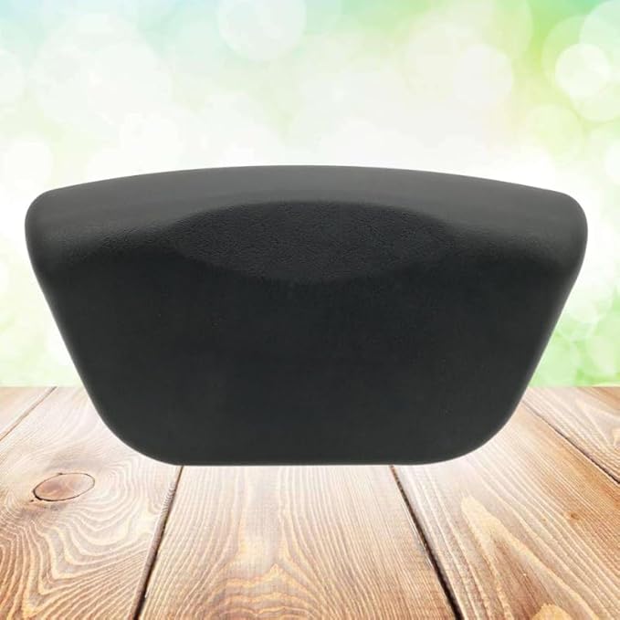Spa Bath Pillow with Suction Cups Pu Bath Cushion Non-Slip Design for Home Headrest Neck Shoulder and Back