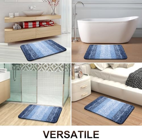 OLANLY Bathroom Runner Rug 47x20, Extra Soft Absorbent Microfiber Bath Rugs - Image 6