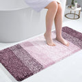 OLANLY Bathroom Runner Rug 44x20, Extra Soft Absorbent Microfiber Bath Rugs by OLANLY