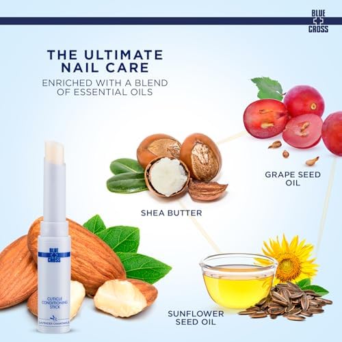 Blue Cross Cuticle Balm Conditioning Stick, Damaged Cuticles, 0.05oz - Image 3