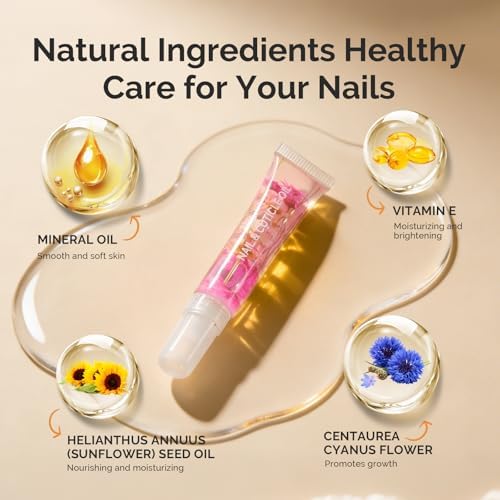 MelodySusie 10ml Cuticle Oil for Nails Lavender 0.3 Fl.Oz - Image 4
