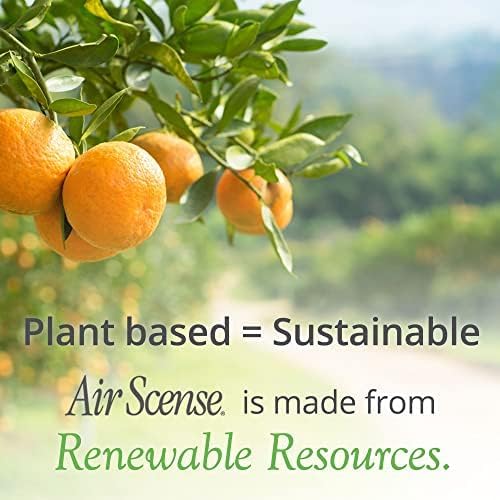 Air Scense Air Freshener Deodorizer Room Spray for Bathroom & Home, Essential Oils, Natural Orange - 7 fl oz (1-Pack)