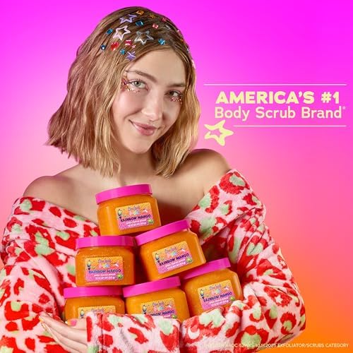Lisa Frank x Tree Hut Rainbow Mango Body Scrub, Sugar Scrub, 18 Oz - Image 4
