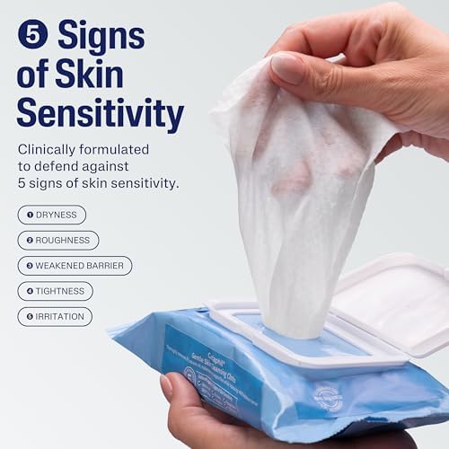 Cetaphil Cleansing Face & Body Wipes, Fragrance Free, 50ct, 2-Pack - Image 3