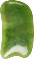 Gua Sha Scraping Massage Tool, GuaSha Facial Set, Natural Resin GuaSha Massage Tools for Rejuvenate Skin Anti-Wrinkle Anti Aging (Green, Square)