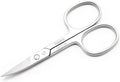 Nail Scissors Curved Micro Serrated Stainless Steel Eyebrow Scissors for Eyelash, Mustache, Beard, Nose Hair – Pedicure, Manicure Scissors for Men and Women