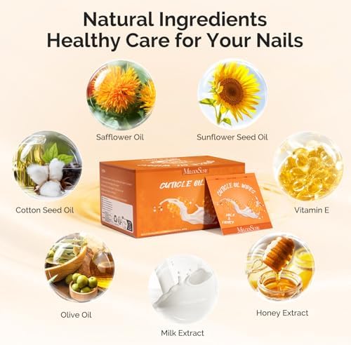 MelodySusie 100Pcs Mini Cuticle Oil for Nail Portable and Convenient - Image 6