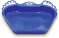 SWIMLINE HYDROTOOLS Plastic-Molded Footbath – Soaking Tray for Washing Feet Outdoors – Removes Sand & Dirt from House or Pool – Heavy-Duty Construction, Textured Non-Slip Surface, XL, Dark Blue