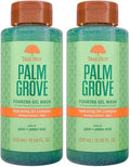 Tree Hut Palm Grove Foaming Gel Wash, Hydrating & Moisturizing Body Wash with Shea Butter & Nourishing Essential Oils, Daily Cleanser for Soft Smooth Skin, 18 fl oz (Pack of 2) by TreeHut