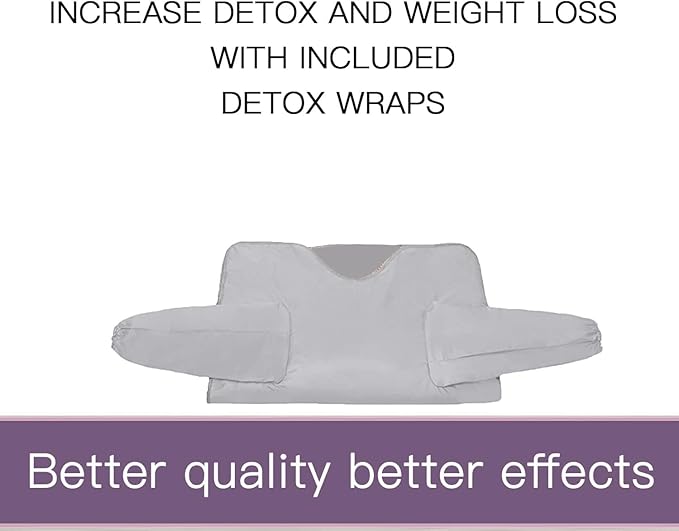 Natural Jades Tourmaline Heating Sleeves Desing Portable Sauna Blanket for Home, Portable Design, Relaxation and Detox Remote Control
