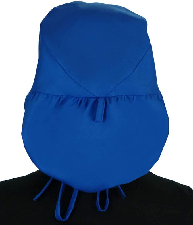 Sparkling EARTH Big Hair Ponytail Classic Surgical Style Scrub Working Cap - Made in The USA!!!