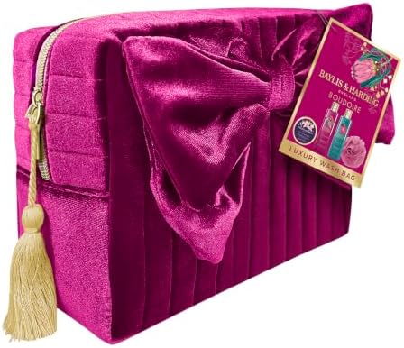 Baylis & Harding Boudoire Luxury Bow Wash Bag, Gift Set for Women - Image 3