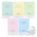 NEXTBEAU [PACK OF 20 Solution Sheet Mask Pack 5types x 4pc Aloe, Niacinamide, Collagen, Hemp seed, Hyaluronic Acid