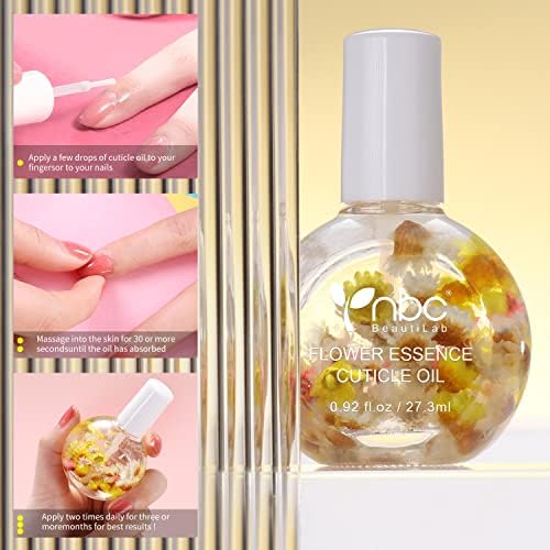 FLOWER Essence Cuticle Oil. Use natural ingredients and vitamin E to moisturize and activate the cracked and hard stratum corneum. 0.92 oz - Image 4