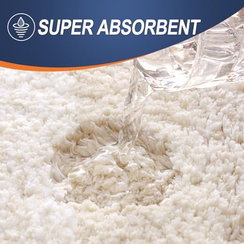 OLANLY Bathroom Runner Rug 44x24, Extra Soft Absorbent Microfiber Bath Rugs - Image 3