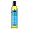 Kama Sutra Aromatics Massage Oil Serenity – 8 fl oz - Rich Blend of Natural Essential Oils - Marjoram, Geranium and Lavender - Date Night Couples Full Body Massage Oil for Daily Use Body Care
