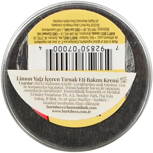 Burt's Bees, Cuticle Cream Lemon Butter, 0.6 Ounce (Pack of 3) - Image 2