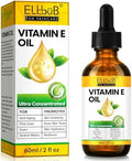 ELBBUB Premium Vitamin E Oil - Ultra Concentrated - Moisturizes, Improves Appearance of Scars & Stretch Marks, Skin Hydration - for Face, Body, Hair, and Nails by NourishYourSkinNaturally