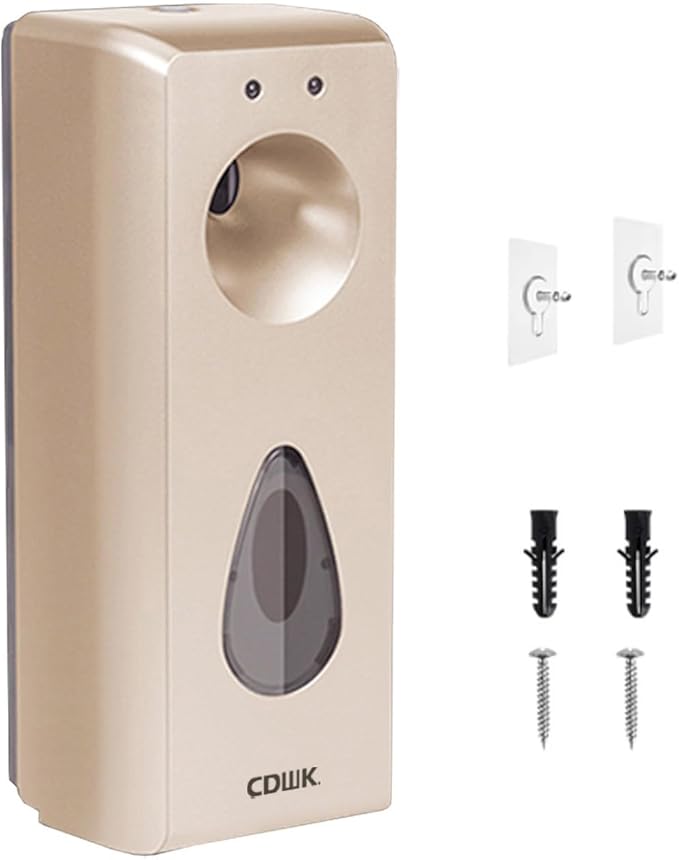 Pilipane 300ml Automatic Air Freshener Spray Dispenser Wall Mount Standing Smart Digital Display Control Aromatherapy Machine for Bathroom Hotel Office Commercial Place Low Noise Fragrance