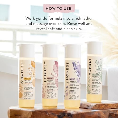 The Honest Company Shampoo & Body Wash, Sweet Almond Nourish, 10 fl oz - Image 6
