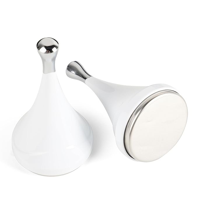 Ice Globes Facial rollers for Face Eyes, Aluminum Face Beauty Cryo tools for Girls Ladies, Cooling Spa Globes Cold Roller skin friendly no frostbite with Storage Box