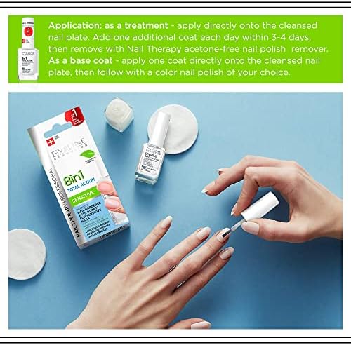 Total Action 8 in 1 Intensive Nail Treatment and Conditioner Sensitive - Image 6