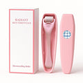 540 Stainless Steel Micropoint Derma Roller – Microneedling Roller for Face, Scalp & Beard – Skin Care Tool for Collagen Boost, Wrinkles & Hair Growth – Storage Case Included (Matte Baby Pink)