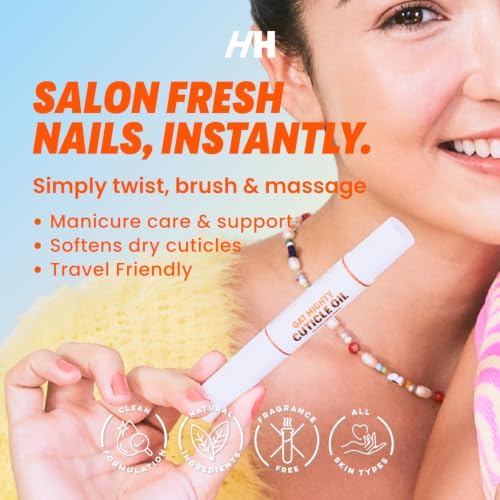 Handmade Heroes 8% Colloidal Oat Cuticle Oil Pen For Dry Cuticles Repair - Image 5