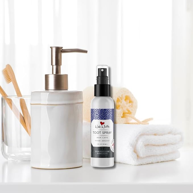 Wabi Whiffs Room and Bathroom Toot Sprays (Man Cave)