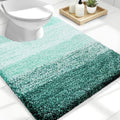 OLANLY Luxury Toilet Rugs U-Shaped 24x20, Soft Absorbent Microfiber Mat by OLANLY