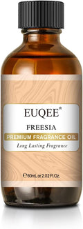 EUQEE Freesia Fragrance Oil, 60ml Premium Grade Oils Scented Oil with Glass Dropper for Diffusers, DIY Soap & Bath Bombs (2.02 Fl oz)