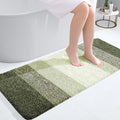 OLANLY Bathroom Runner Rug 44x20, Extra Soft Absorbent Microfiber Bath Rugs by OLANLY