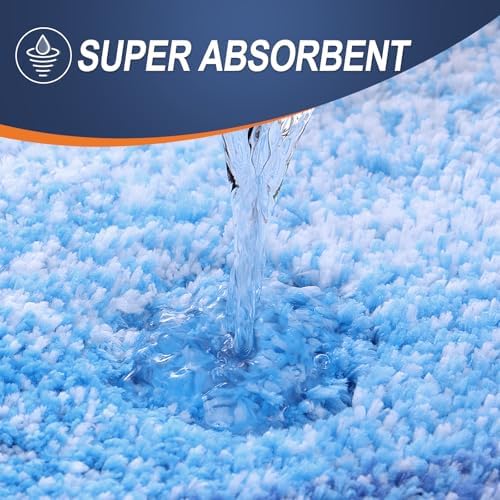OLANLY Large Bathroom Rugs 50x30, Extra Soft Absorbent Microfiber Bath Rugs - Image 3